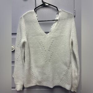 Open back light SHEIN sweater